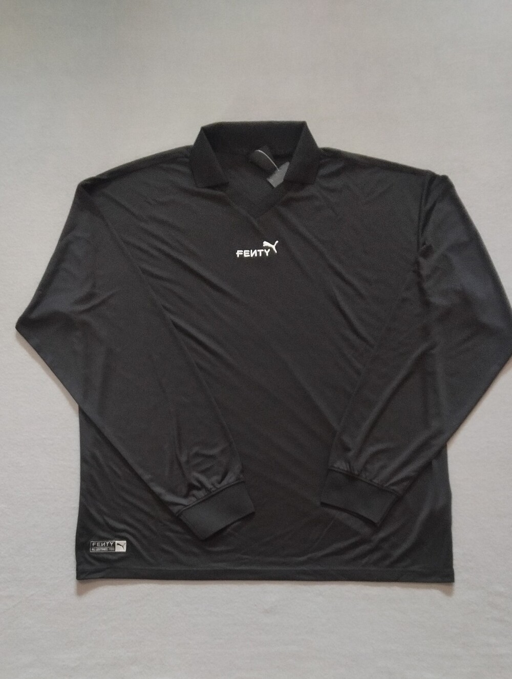 Puma X Fenty Goalie Long-Sleeved Relaxed Fit Women's Lightweight Shirt Medium